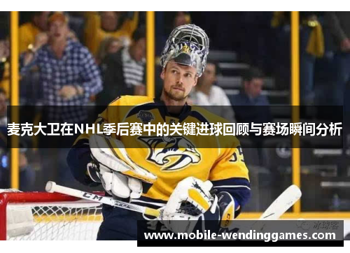 麦克大卫在NHL季后赛中的关键进球回顾与赛场瞬间分析