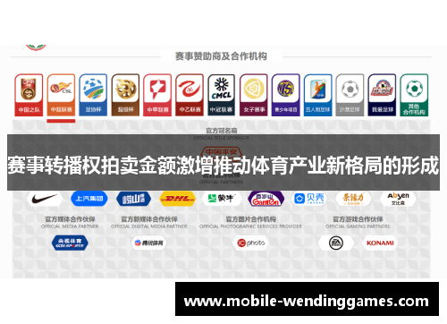 赛事转播权拍卖金额激增推动体育产业新格局的形成