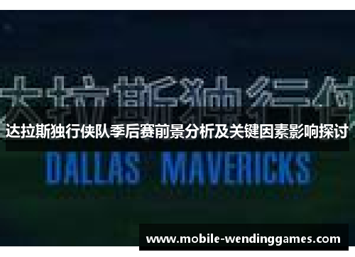 达拉斯独行侠队季后赛前景分析及关键因素影响探讨